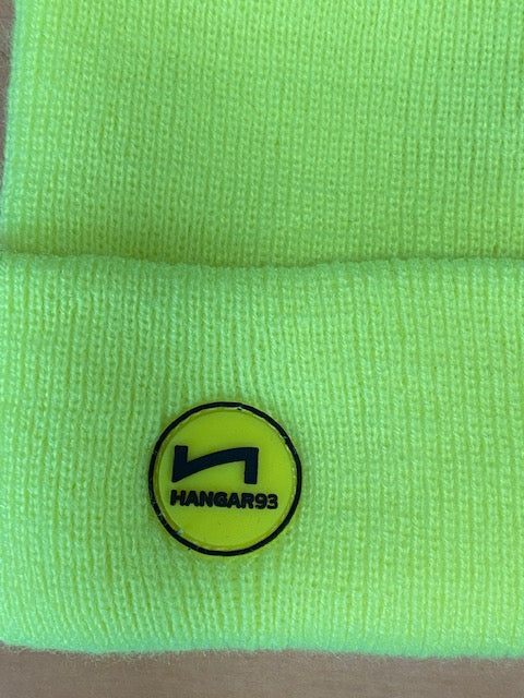 Hangar93 cappellino a cuffia da junior Z2292J giaflu02 giallo fluo taglia unica