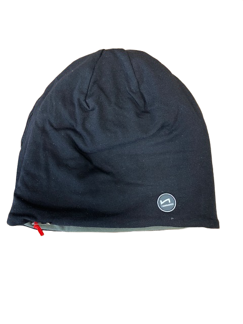 Hangar93 cappellino a cuffia reversibile da junior Z275J MIL03 militare-nero taglia unica