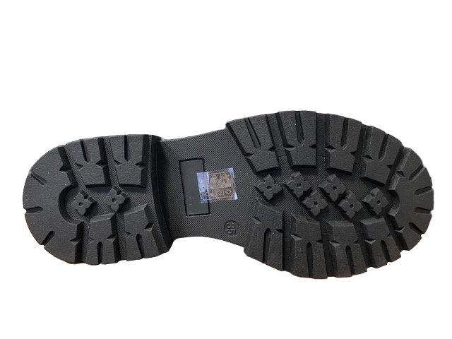 CafèNoir scarpa mocassino da donna con riporto in cavallino maculato C1EC9010 N001 nero