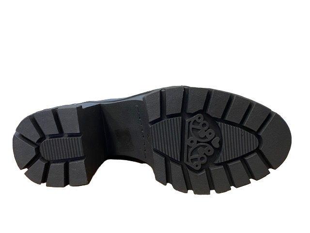 Fornarina Mocassino da donna con tacco Lisbona 7 black