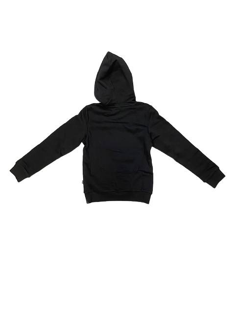 Puma Felpa da ragazza con cappuccio e tasca marsupio ESS+ 2 stampa logo 670310 11 nero rosa oro