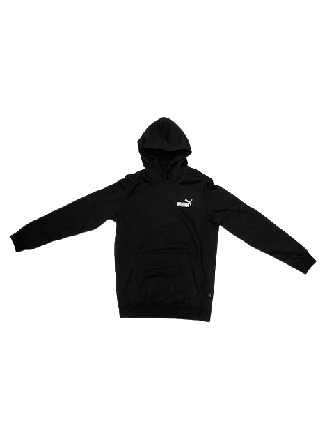 Puma Tuta sportiva da uomo con cappuccio e tasca anteriore 670034 01 nero