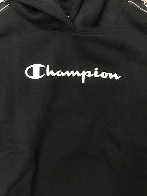 Champion Felpa da ragazza con cappuccio 404280 nero