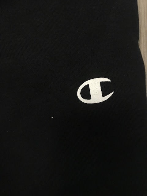 Champion pantalone in felpa con polsino 304779 CHA KK001 NBK black
