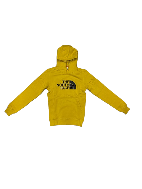 The North Face felpa da uomo con cappuccio e tasche a marsupio avanti Drew Peak NF00AHJY76S oro