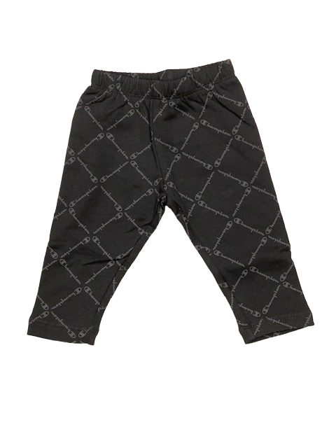 Champion Tuta infant felpa girocollo pantalone con polsino 404504 WW001 wht/bnk bianco-nero