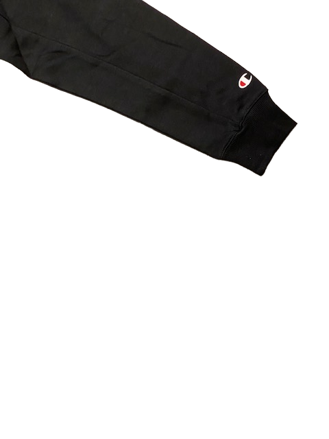 Champion Felpa girocollo da ragazza con stampa colorata 404514 KK001 nero