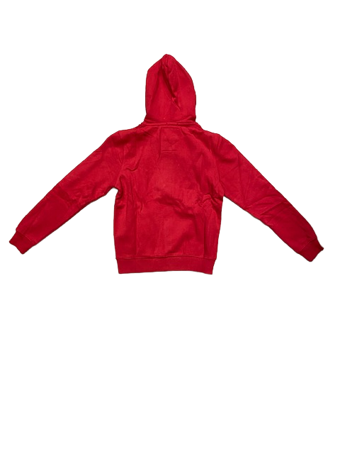 Smithy's felpa da uomo con cerniera intera e cappuccio SW00MFE202 red