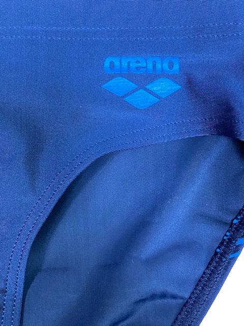 Arena costume slip da uomo Logo Swim Brief 006355 780 navy-torquoise