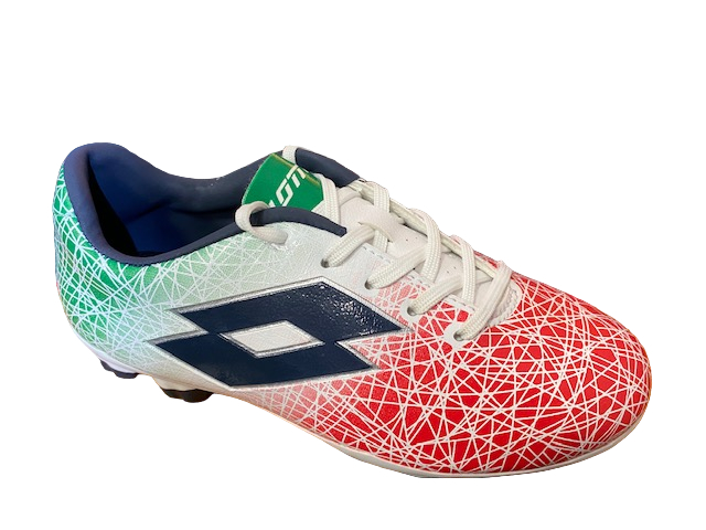 Lotto Scarpa da calcio tricolore da ragazzo LZG VIII 700 FGT S7163