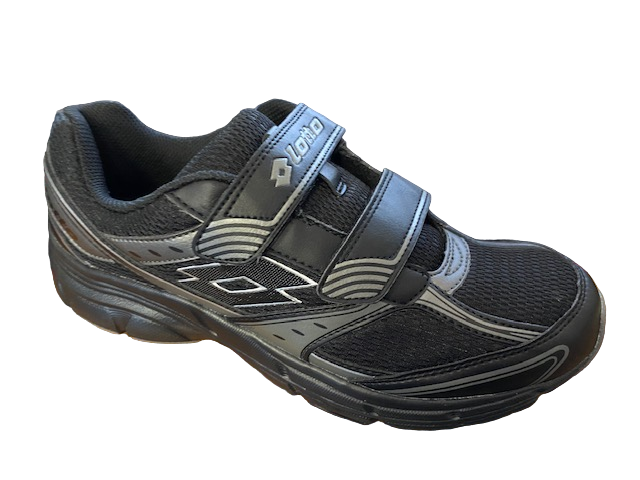 Lotto scarpa da walking da uomo con velcro Antares VI R5957 nero