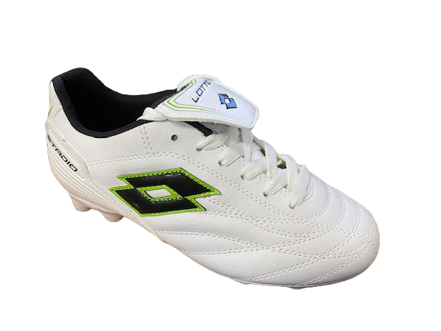 Lotto scarpa da calcio da ragazzo Stadio Suprema HG-R M6153 bianco