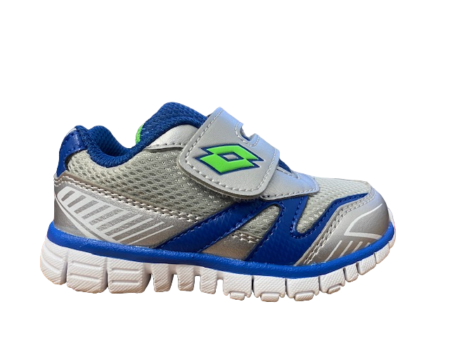 Lotto scarpa da ginnastica da bambino con strappo Zenith VI S4602 grigio