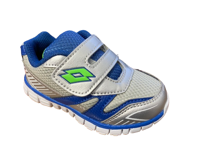 Lotto scarpa da ginnastica da bambino con strappo Zenith VI S4602 grigio