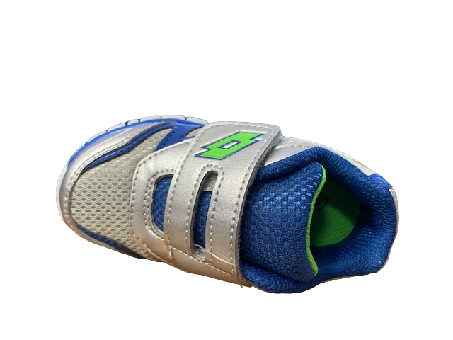 Lotto scarpa da ginnastica da bambino con strappo Zenith VI S4602 grigio