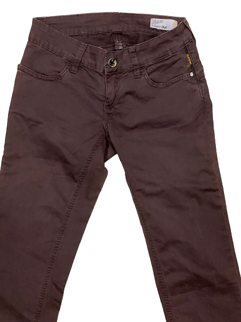 Meltin'Pot Pantalone casual 5 tasche da donna Donna Medha S6106 GE000 VI69 viola