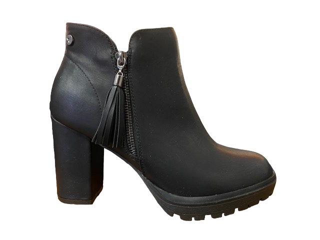 Xti scarpa con tacco Botin 49450 nero