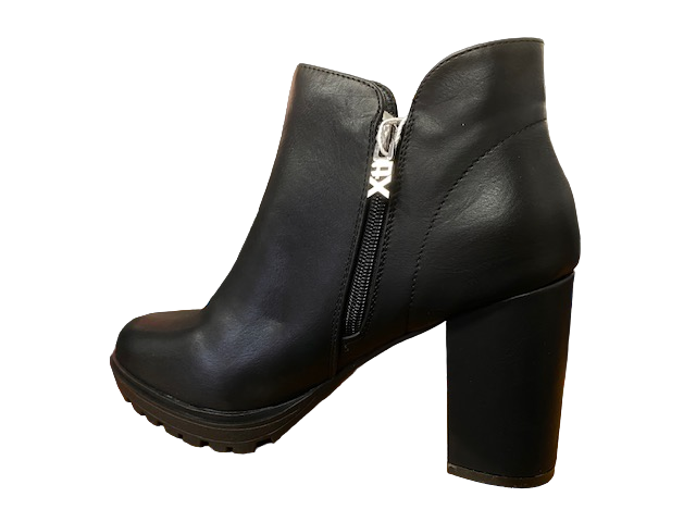 Xti scarpa con tacco Botin 49450 nero