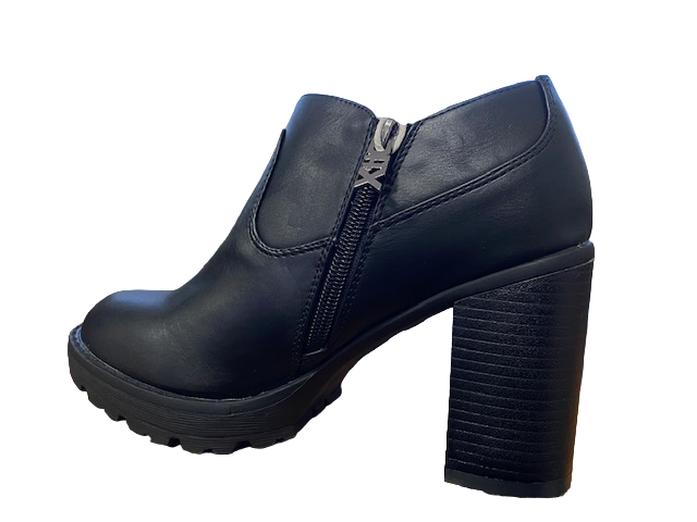 Xti scarpa con tacco da donna Zapato 49546 nero