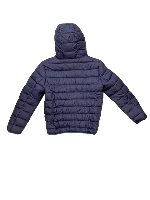Censured Giubbotto uomo Reversibile con cappuccio JM4096 T SSK 3020 green blue