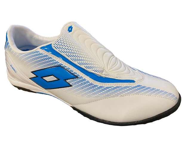 Lotto scarpa calcetto da uomo zhero gravity 300 TF White/blu/aster