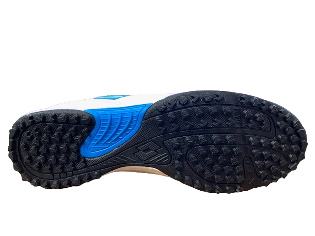 Lotto scarpa calcetto da uomo zhero gravity 300 TF White/blu/aster