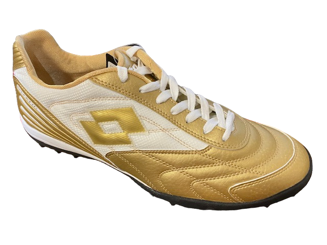 Scarpa calcetto da uomo stadio azz.quattro LTH TF K0304 gold white