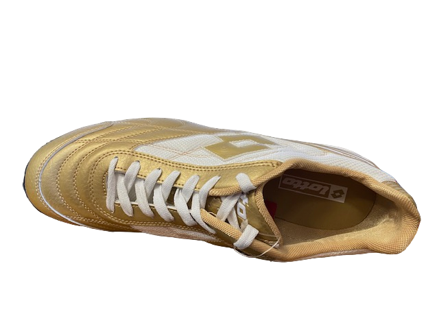 Scarpa calcetto da uomo stadio azz.quattro LTH TF K0304 gold/white