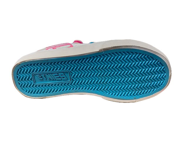 Etnies scarpa sneakers da ragazza Kids Fader Vulc con strappo 4301000091100 bianco