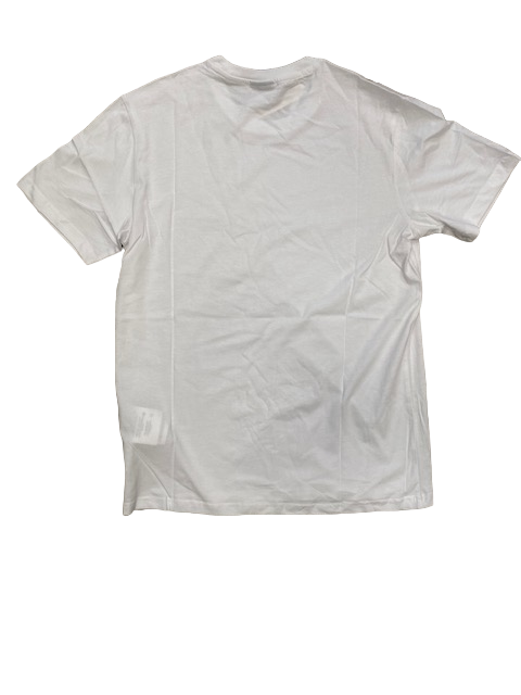 Champion 2 T-shirt da uomo manica corca Legacy American C-Logo 218543 WW001 WHT/NNY bianco-blue marino