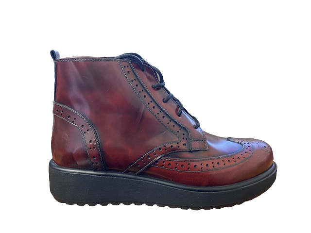 Exton scarpa casual donna 1559 M 6857 O 0267 Abrasivato Bordeaux