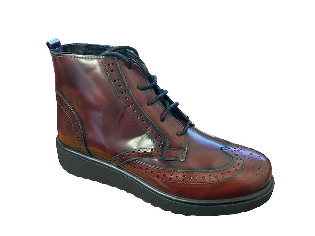 Exton scarpa casual donna 1559 M 6857 O 0267 Abrasivato Bordeaux