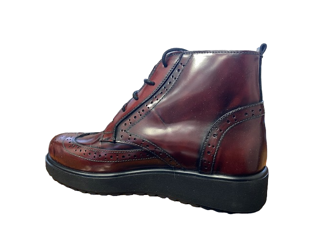 Exton scarpa casual donna 1559 M 6857 O 0267 Abrasivato Bordeaux
