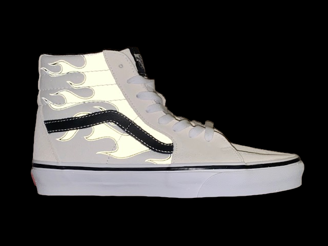 Vans con fiamma verde on sale