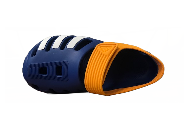 Adidas sandalo da bimbo Zsandal C S78573 blu-bianco-arancio