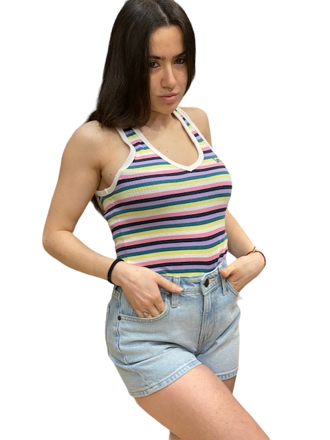 Lee pantaloncino da donna in denim Carol L37CHGB33 soft diffused