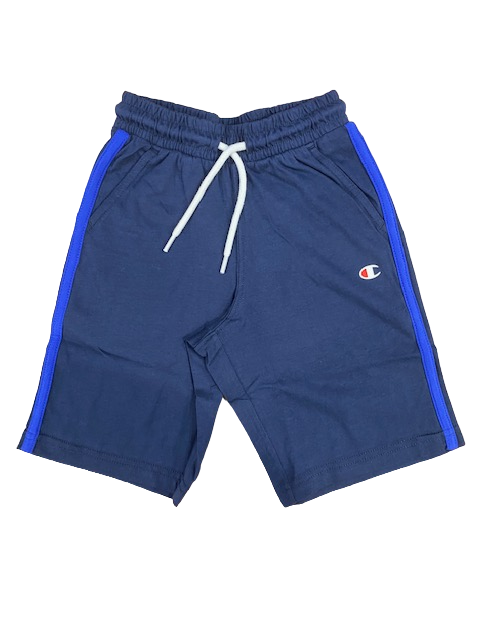 Champion completino da ragazzo Legacy Graphic Canotta + Bermuda 306318 BS071 ETR bluette-navy