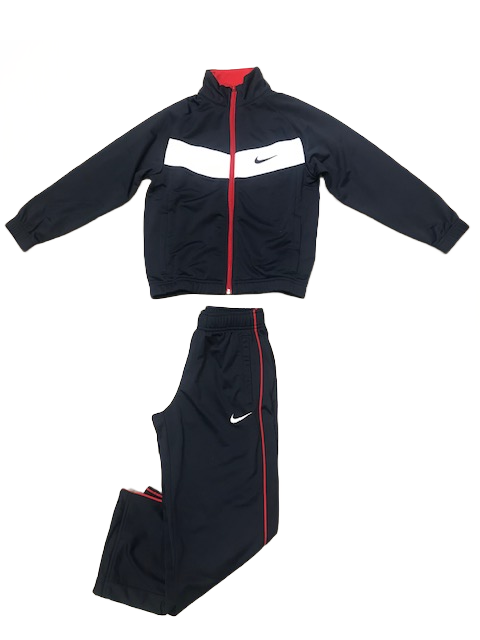 Nike Tuta da bambino in poliestere 381521 452 blue-white-red