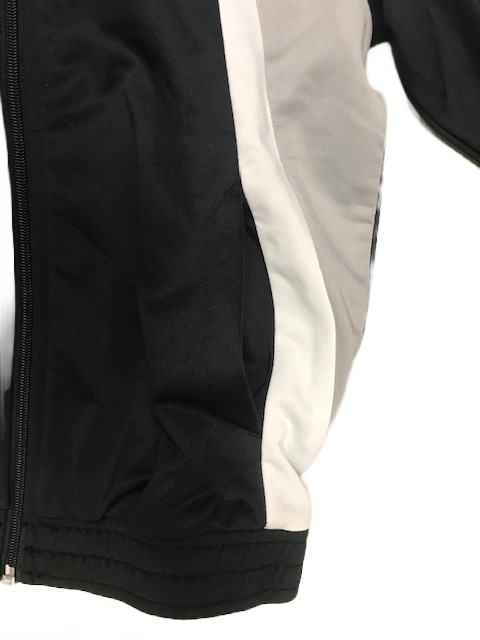 Lotto tuta sportiva da ragazzo Suit stars PL cuff JR M5262 black-white-putty