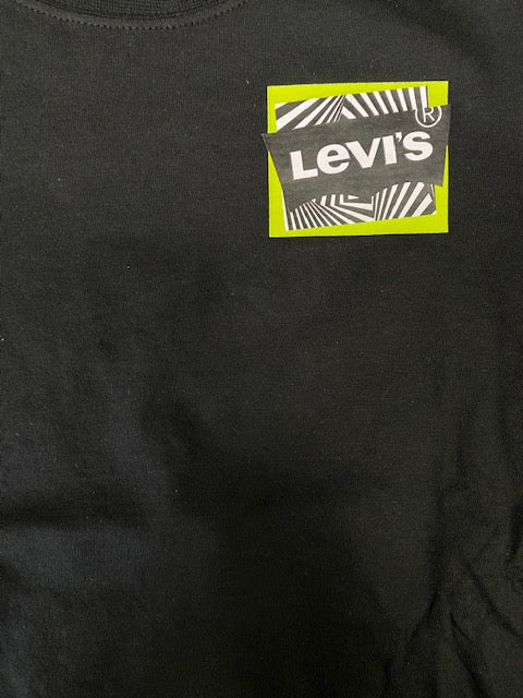 Levi's T-shirt manica corta da ragazzo Multi Hit Illusion Logo Tee 9EH897-023 black