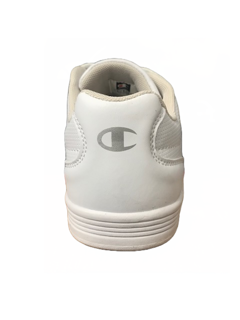Champion scarpa sneakers da bambino in pelle 1980s B S30721-S17-006 bianco