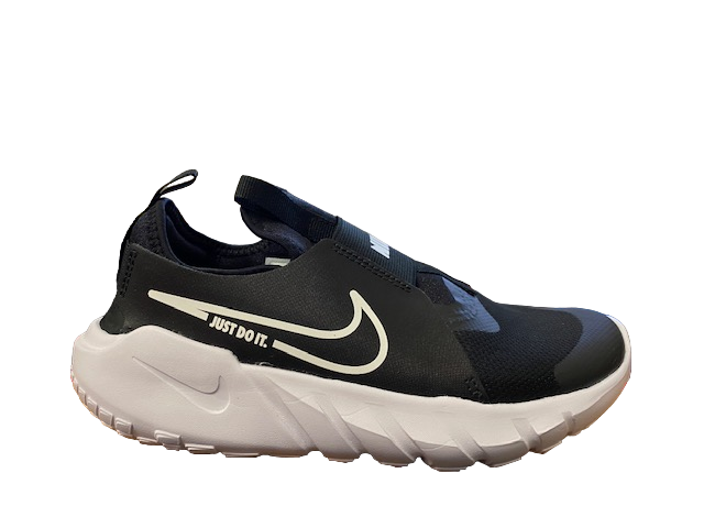 Nike scarpa da corsa da ragazzo senza laccio Flex Runner 2 DJ6038-002 nero-bianco