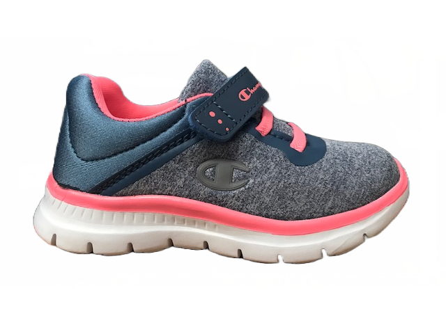 Champion Low Cut Shoe Softy G TD scarpa sneakers da bambina in tela con strappo S31224-S17-BS014 Delf