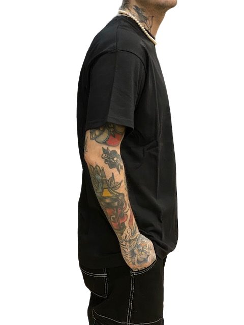 Propaganda maglietta manica corta da uomo Roulette 23SSPRTS639 nero