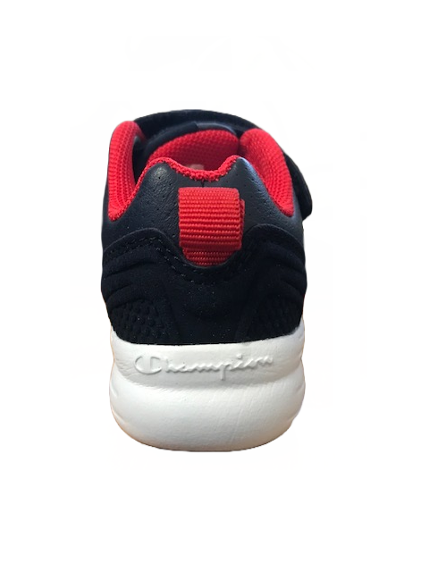 Champion scarpa da ginnastica da bambino in pelle con strappo Low Cut Cody S31349-F18-BS501 blu