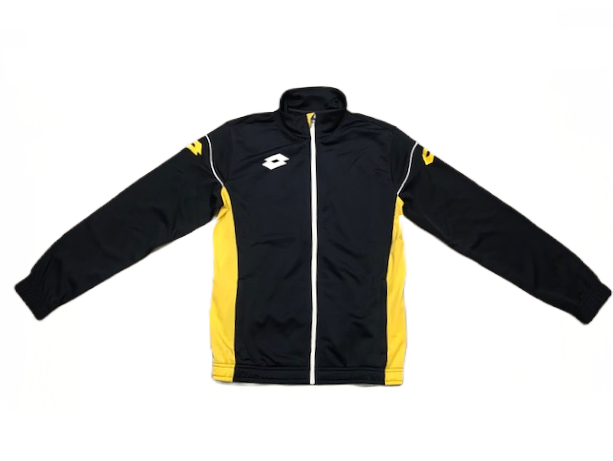Lotto tuta sportiva da ragazzo Suit stars EVO PL RIB JR R9757 navy-yellow