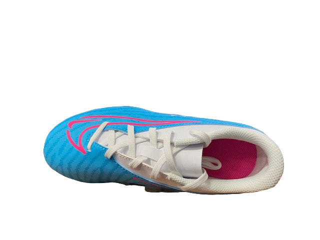 Nike scarpa da calcio da ragazzo Phantom GX Club FG/MG DD9564 446 blu rosa bianco