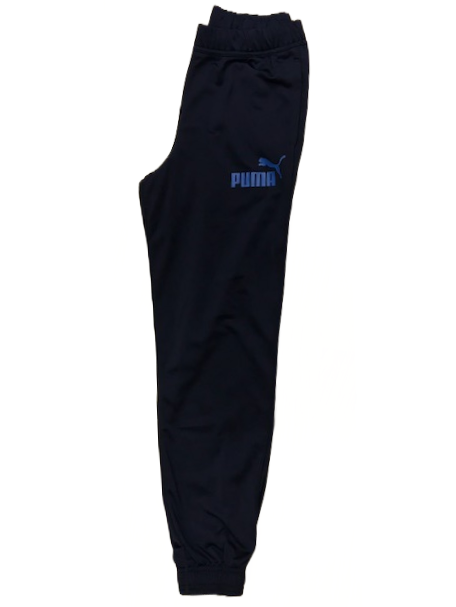 Puma tuta in acetato da bambino e ragazzo Poly Tricot Suit 852125 37 blu azzurro