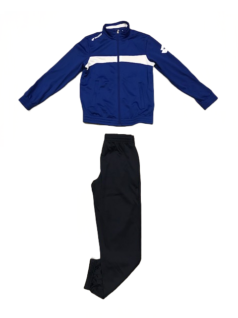 Lotto tuta sportiva da ragazzo Suit Omega PL cuff JR Q8561 royal-navy