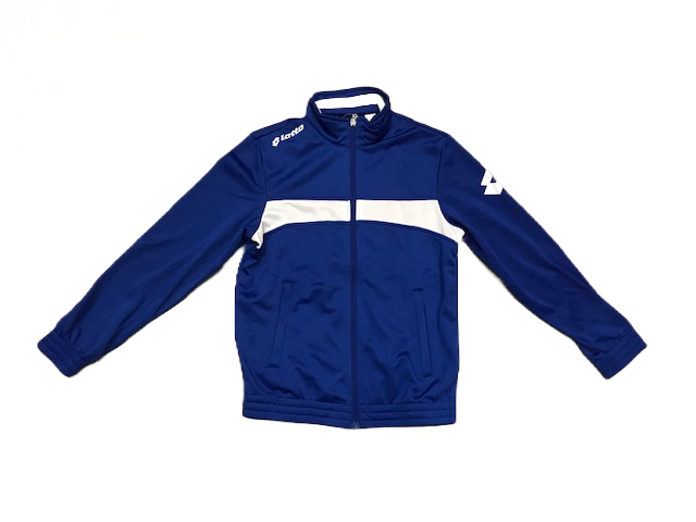 Lotto tuta sportiva da ragazzo Suit Omega PL cuff JR Q8561 royal-navy